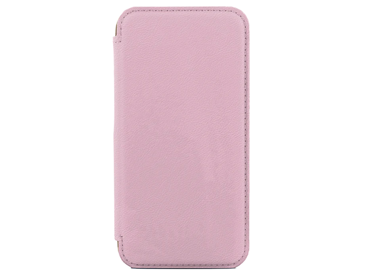 Greenwich Blake MagSafe Leather Folio Blossom Pink - iPhone 15 Hoesje