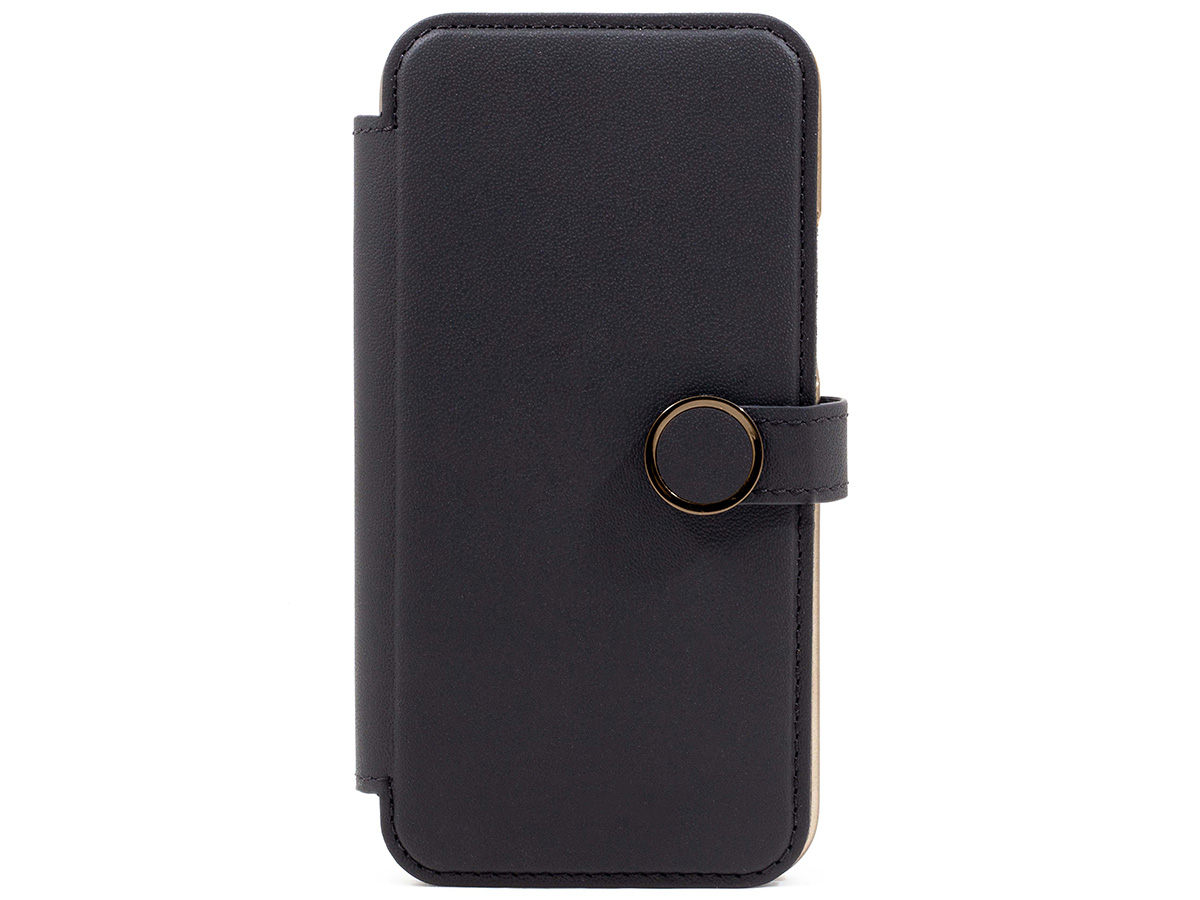 Greenwich Oxford MagSafe Folio Beluga Black - iPhone 15 Hoesje