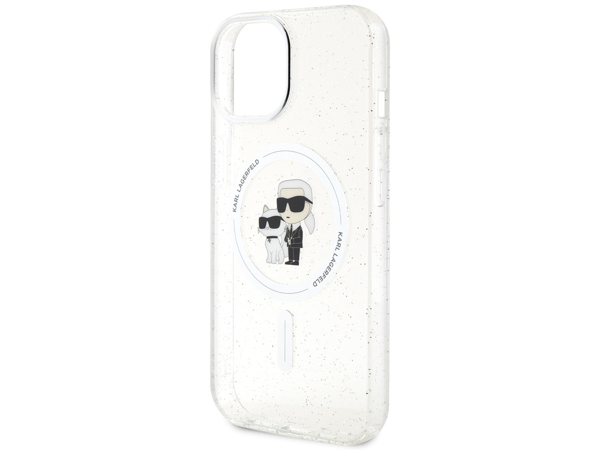 Karl Lagerfeld Ikonik Duo MagSafe Case - iPhone 15 hoesje