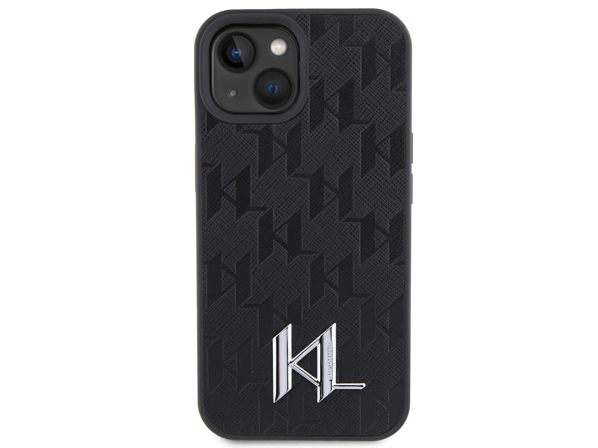 Karl Lagerfeld Metal Monogram Case - iPhone 15 hoesje