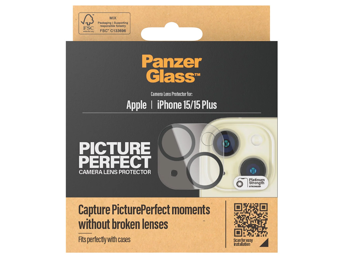 PanzerGlass PicturePerfect Camera Lens Protector iPhone 15 & 15 Plus