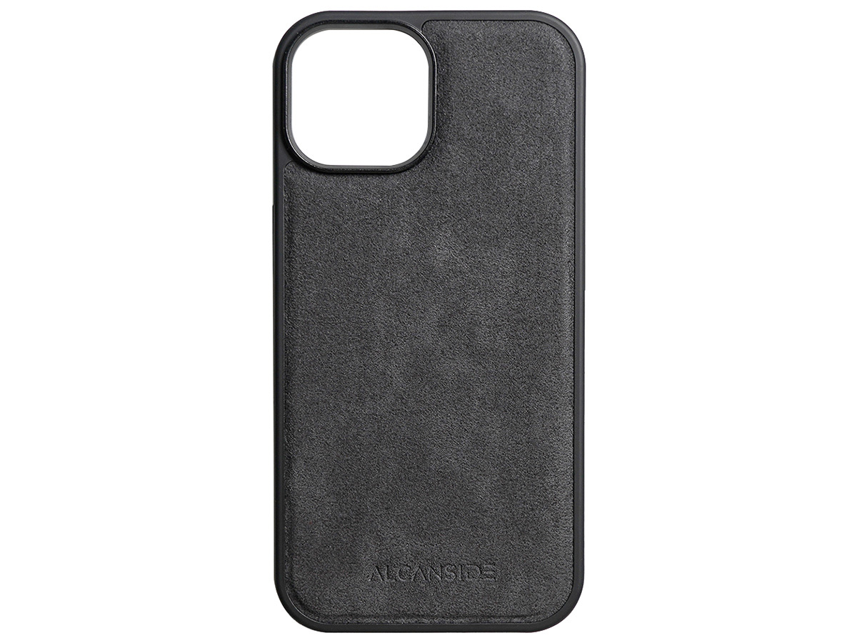 Alcanside Alcantara MagSafe Back Case Space Grey - iPhone 15 Plus hoesje