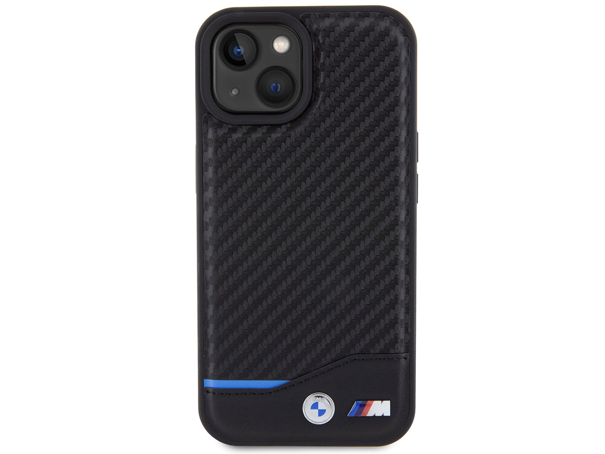 BMW M Carbon Look Case - iPhone 15 Plus hoesje