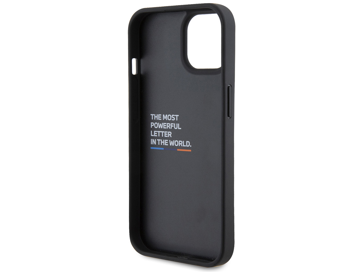 BMW M Carbon Look Case - iPhone 15 Plus hoesje