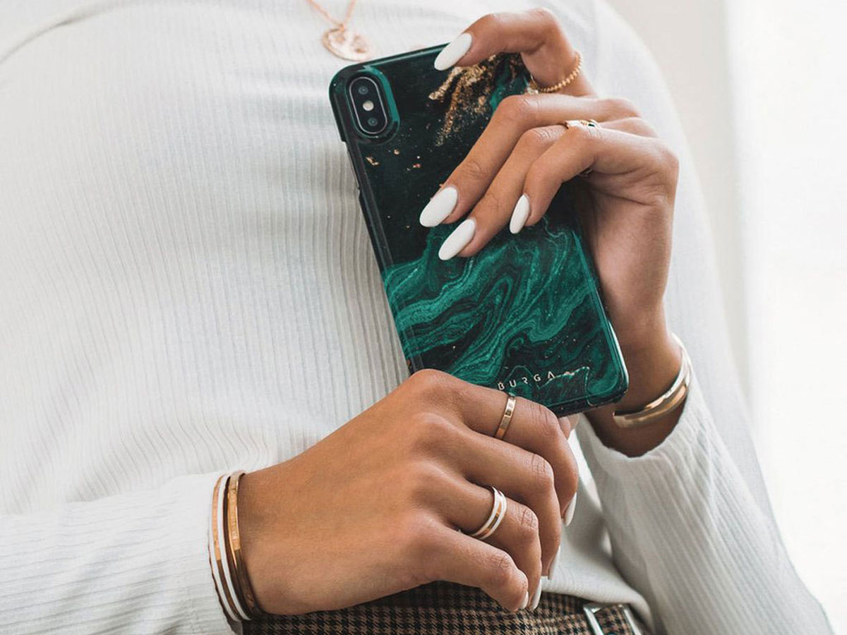 Burga Tough Case Emerald Pool - iPhone 15 Plus Hoesje