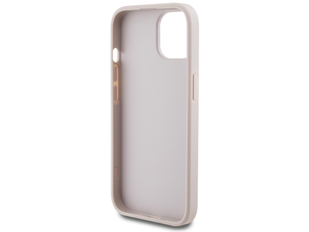 Guess 4G Monogram Case Roze - iPhone 15 Plus hoesje