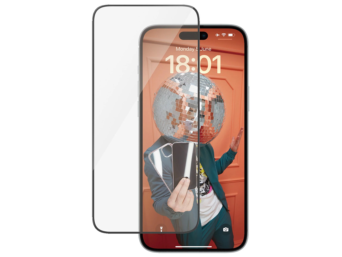 PanzerGlass iPhone 15 Plus Super+ Glass - Wide Fit met EasyAligner