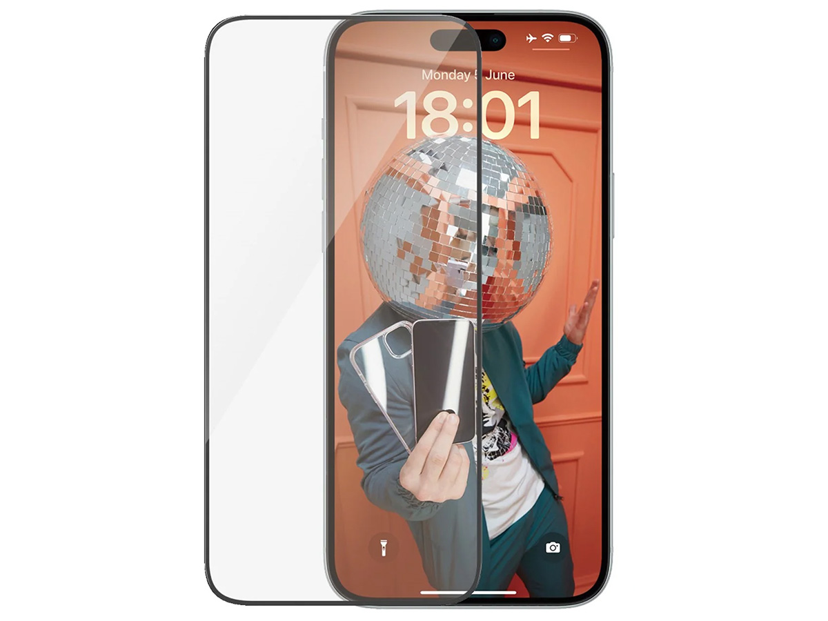 PanzerGlass iPhone 15 Plus Super+ Glass - Wide Fit met EasyAligner