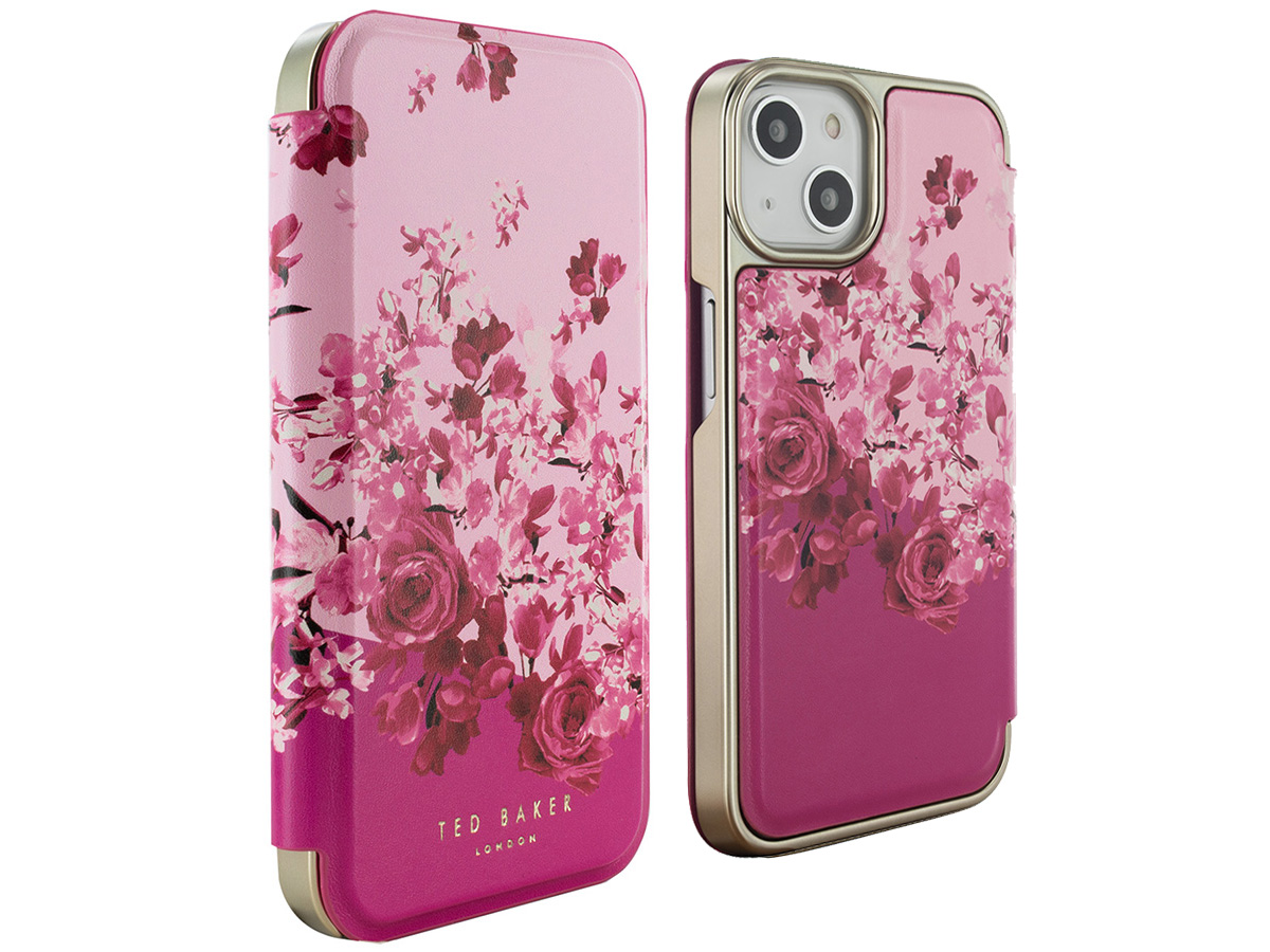 Ted Baker Alstro Mirror Folio Case - iPhone 15 Plus Hoesje