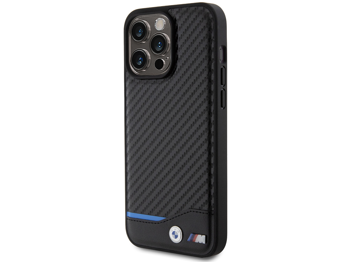 BMW M Carbon Look Case - iPhone 15 Pro hoesje