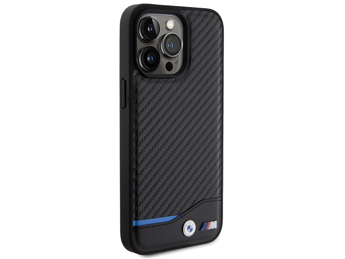 BMW M Carbon Look Case - iPhone 15 Pro hoesje