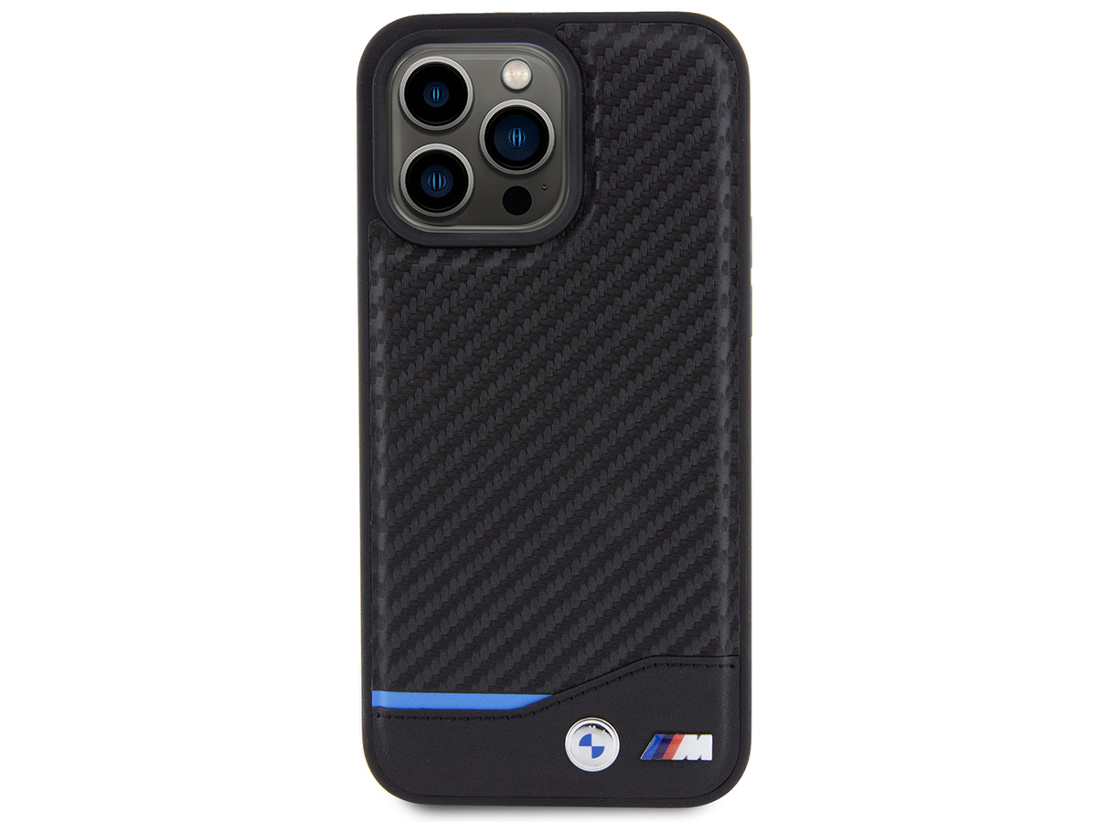 BMW M Carbon Look Case - iPhone 15 Pro hoesje