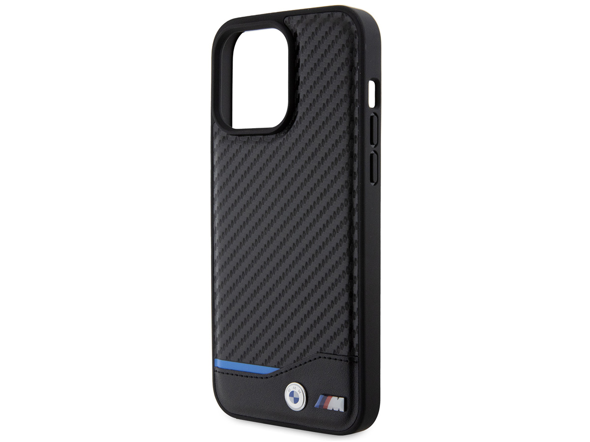 BMW M Carbon Look Case - iPhone 15 Pro hoesje