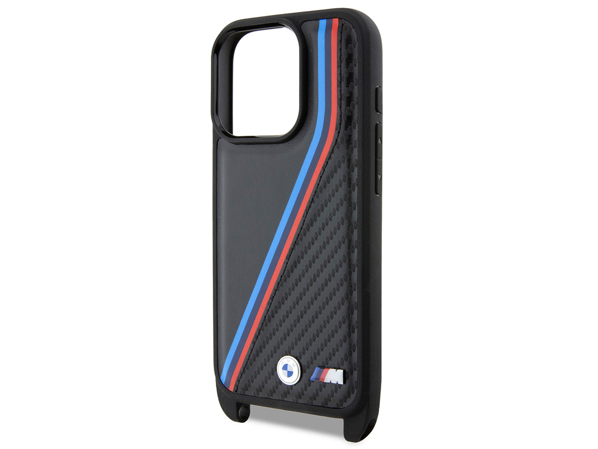 BMW M Tricolor Necklace Case - iPhone 15 Pro hoesje