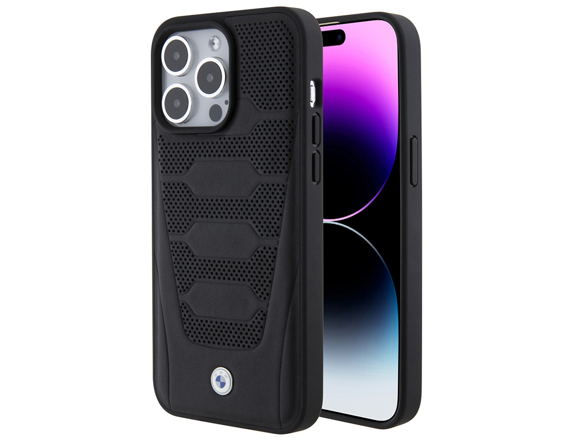 BMW Signature Leather Seats Case - iPhone 15 Pro hoesje