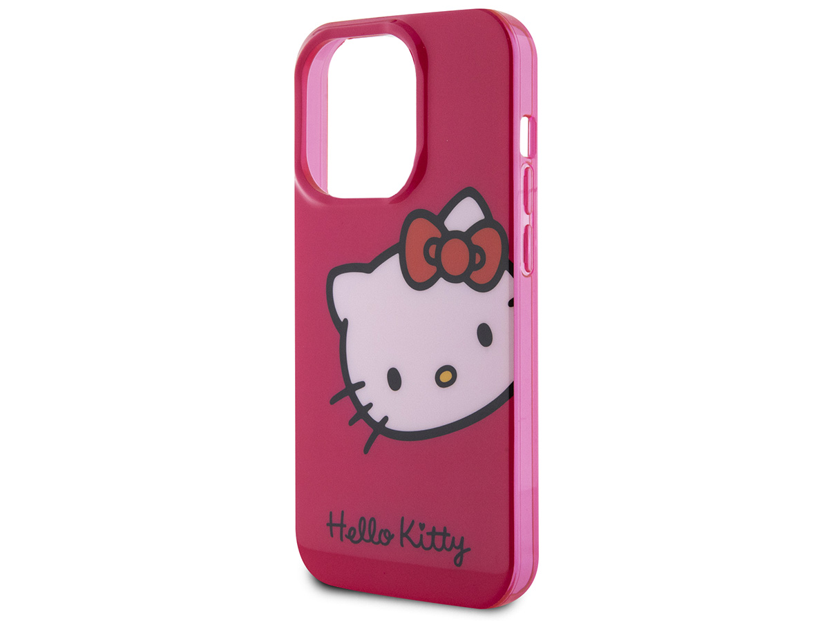 Hello Kitty TPU Case Roze - iPhone 15 Pro hoesje