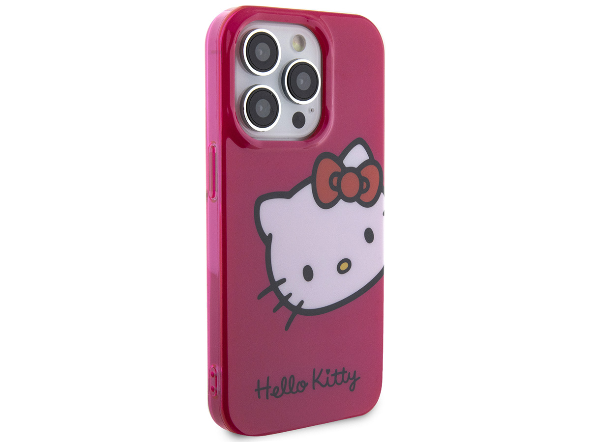 Hello Kitty TPU Case Roze - iPhone 15 Pro hoesje