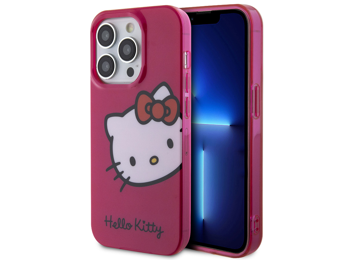 Hello Kitty TPU Case Roze - iPhone 15 Pro hoesje