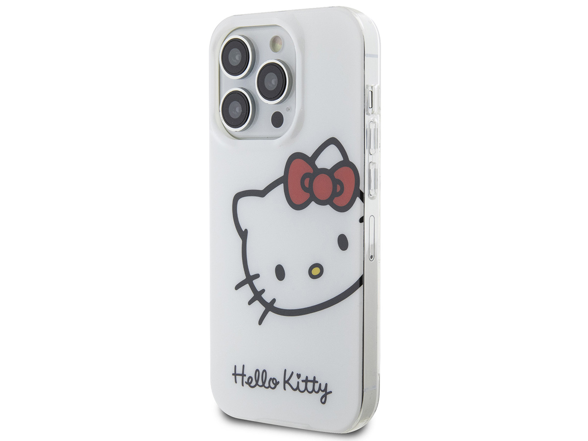 Hello Kitty TPU Case Wit - iPhone 15 Pro hoesje