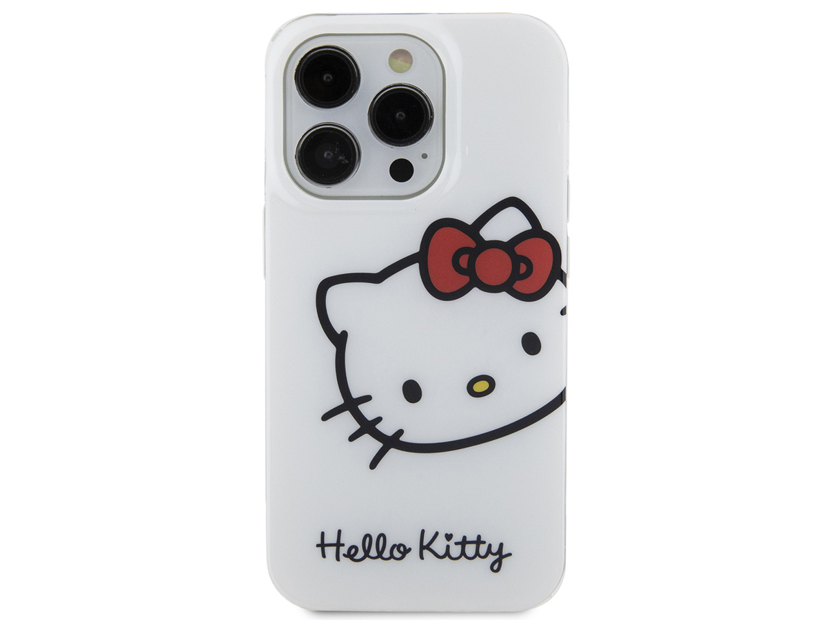 Hello Kitty TPU Case Wit - iPhone 15 Pro hoesje
