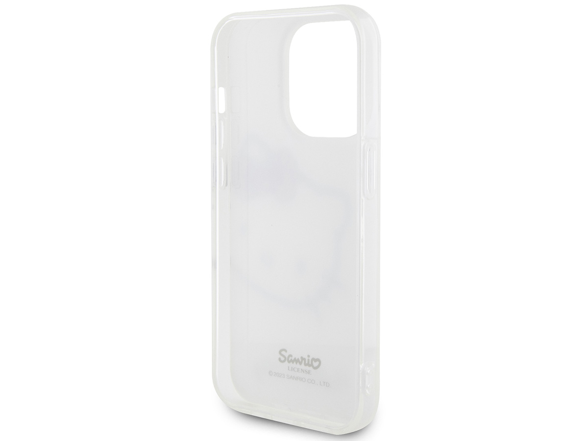 Hello Kitty TPU Case Wit - iPhone 15 Pro hoesje