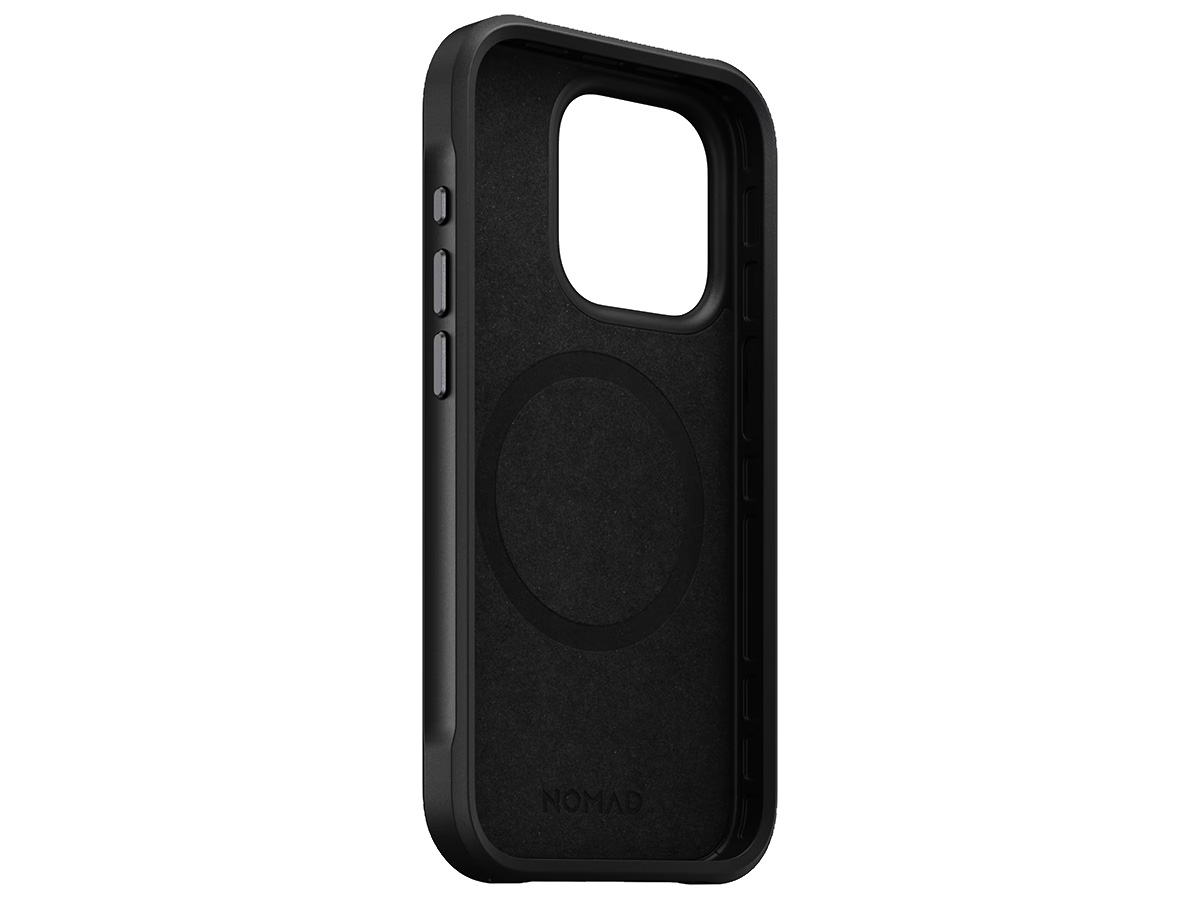 Nomad Rugged Case Zwart - iPhone 15 Pro hoesje