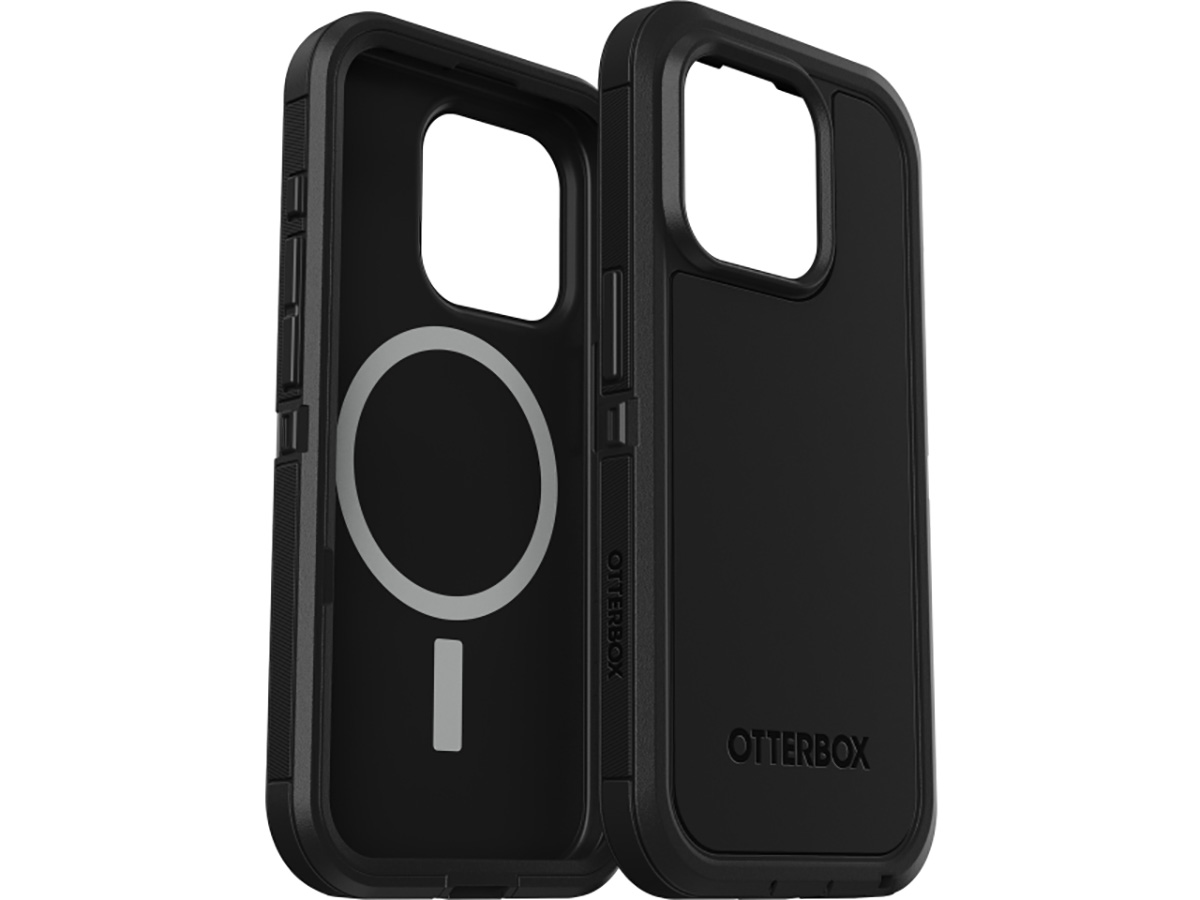 Otterbox Defender XT MagSafe Case Zwart - iPhone 15 Pro hoesje