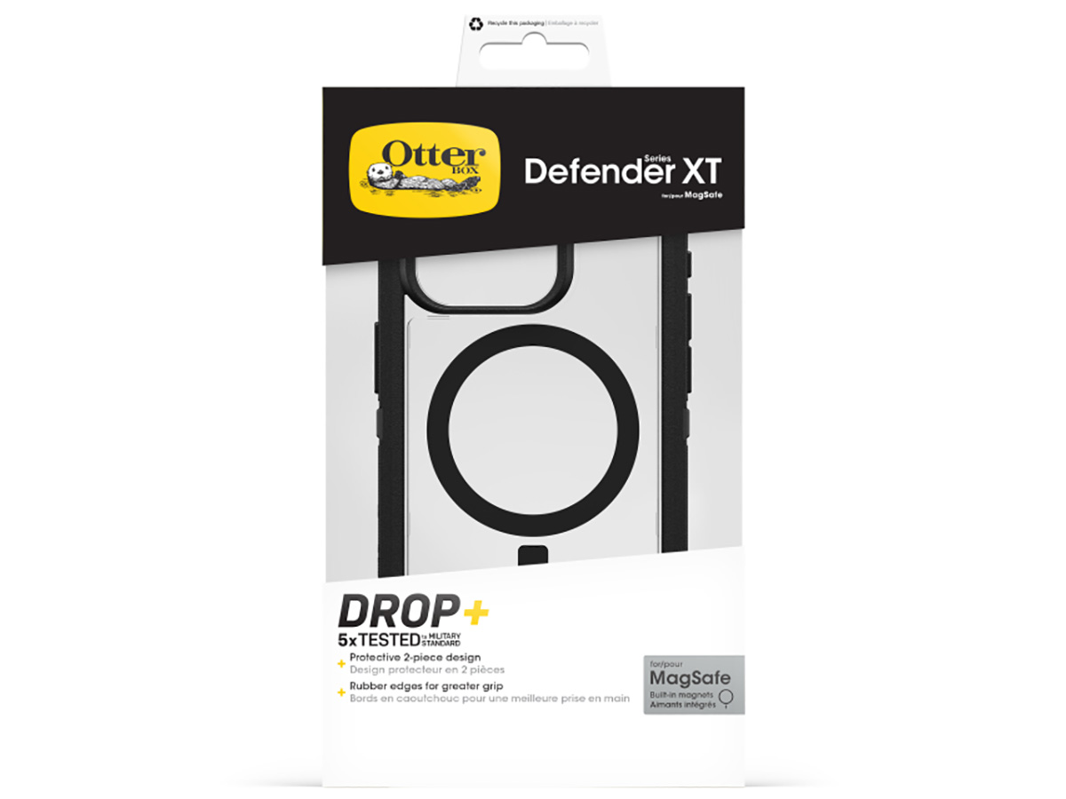 Otterbox Defender XT MagSafe Case Clear - iPhone 15 Pro hoesje