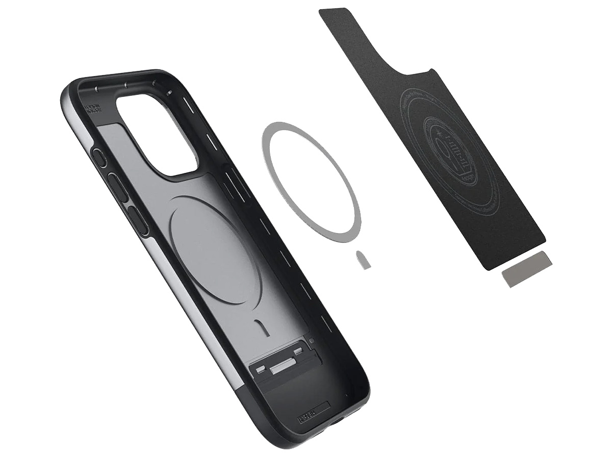 Spigen Retro Style Armor MagSafe Case - iPhone 15 Pro hoesje