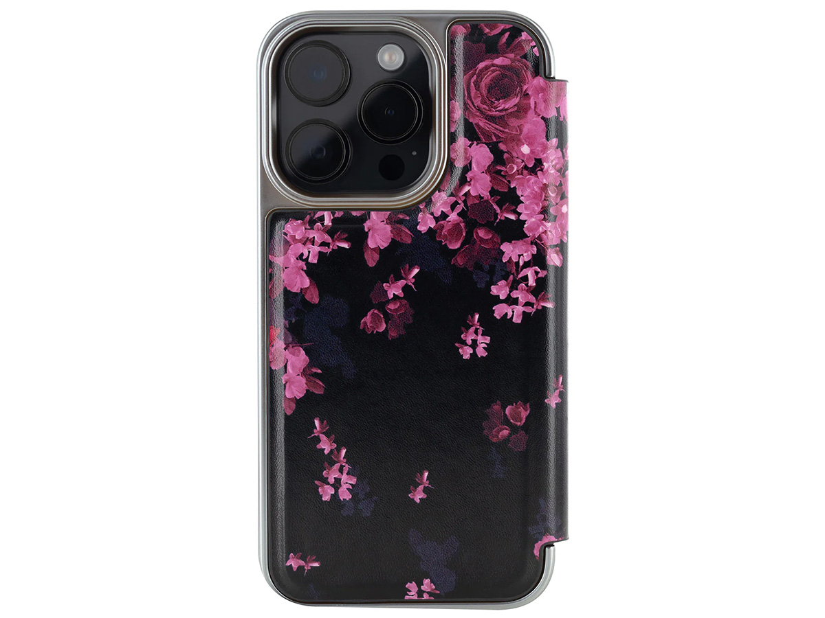 Ted Baker Anemoy Mirror Folio Case - iPhone 15 Pro Hoesje