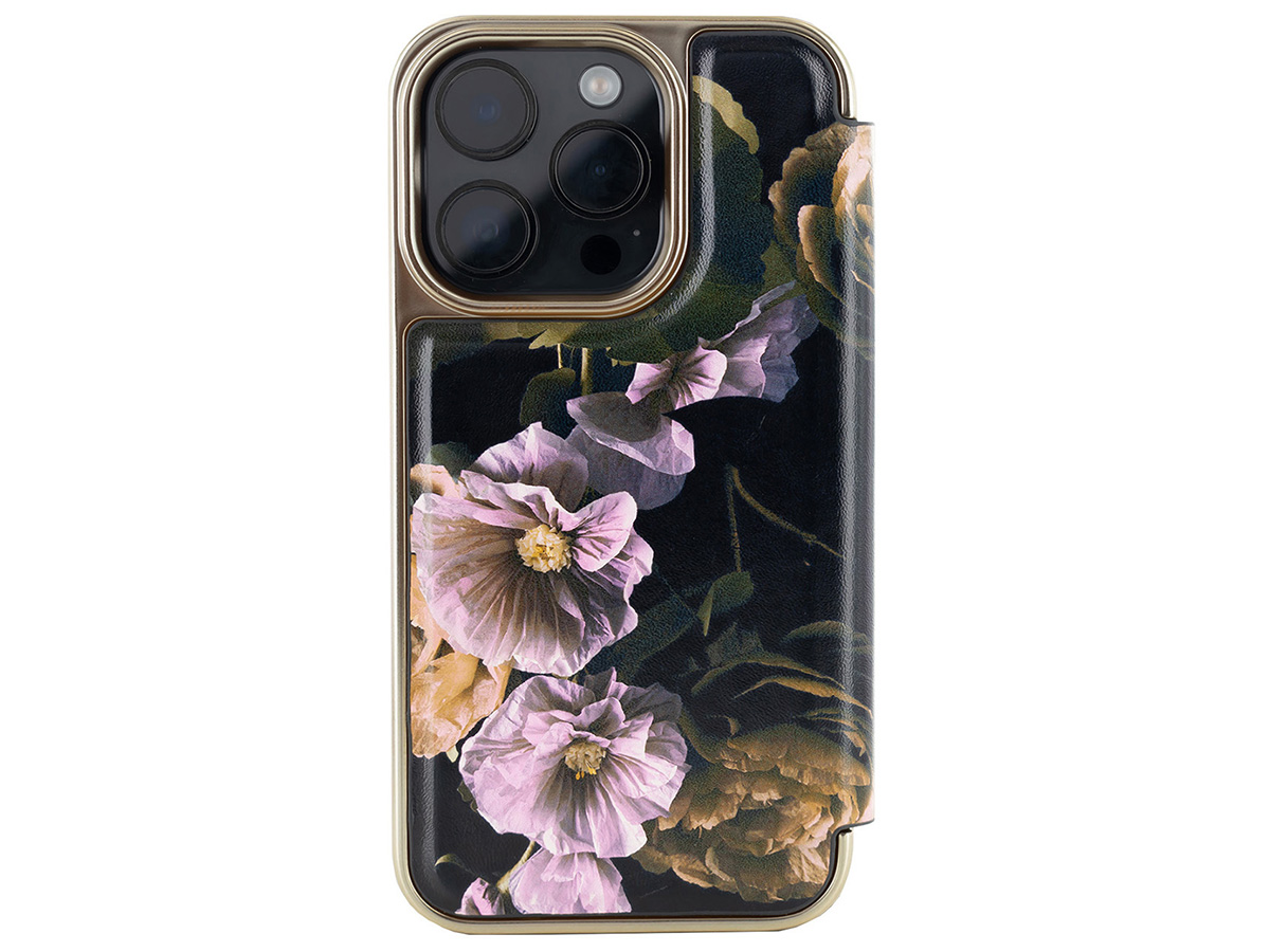 Ted Baker Gladii Mirror Folio Case - iPhone 15 Pro Hoesje