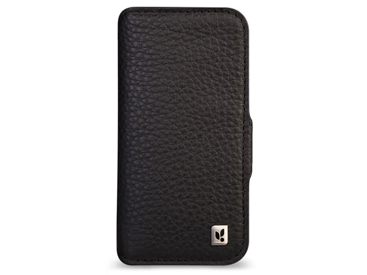 Vaja V-Mag Wallet Wrap Zwart - iPhone 15 Pro Omslag met Pashouder