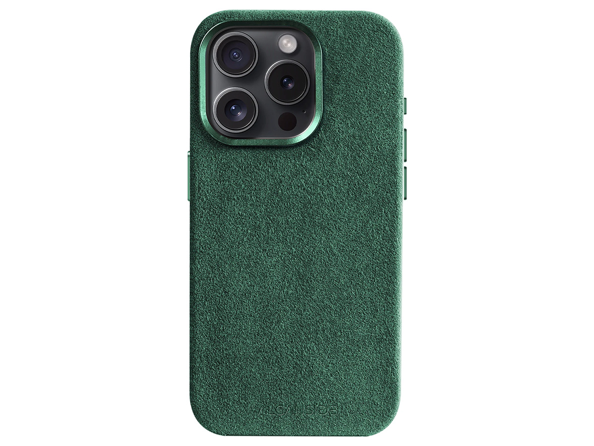 Alcanside Alcantara MagSafe Case Groen - iPhone 15 Pro Max hoesje