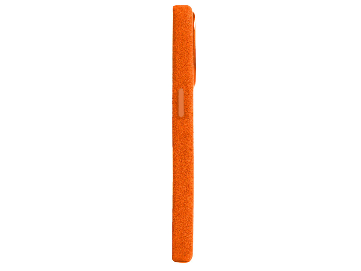 Alcanside Alcantara MagSafe Case Oranje - iPhone 15 Pro Max hoesje