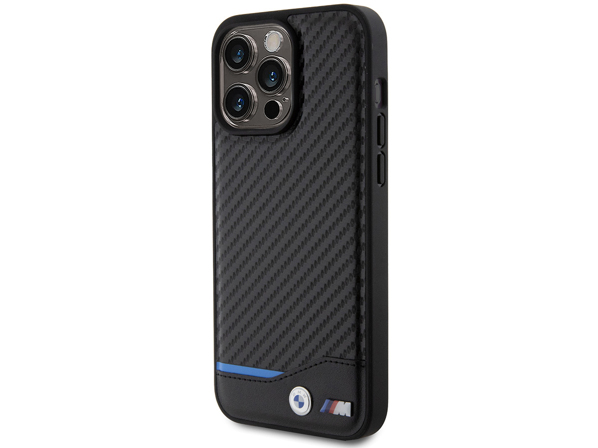 BMW M Carbon Look Case - iPhone 15 Pro Max hoesje