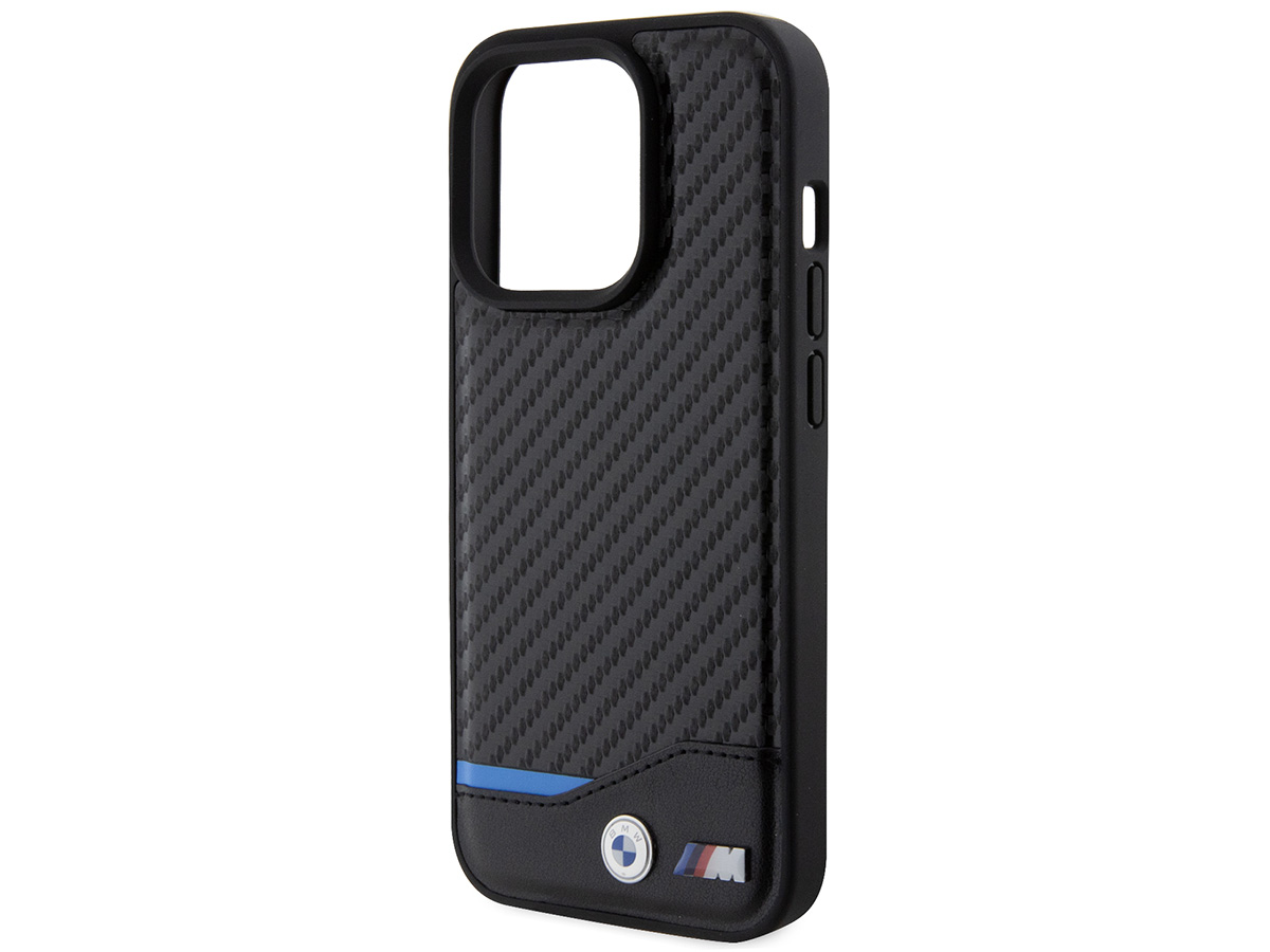 BMW M Carbon Look MagSafe Case - iPhone 15 Pro Max hoesje