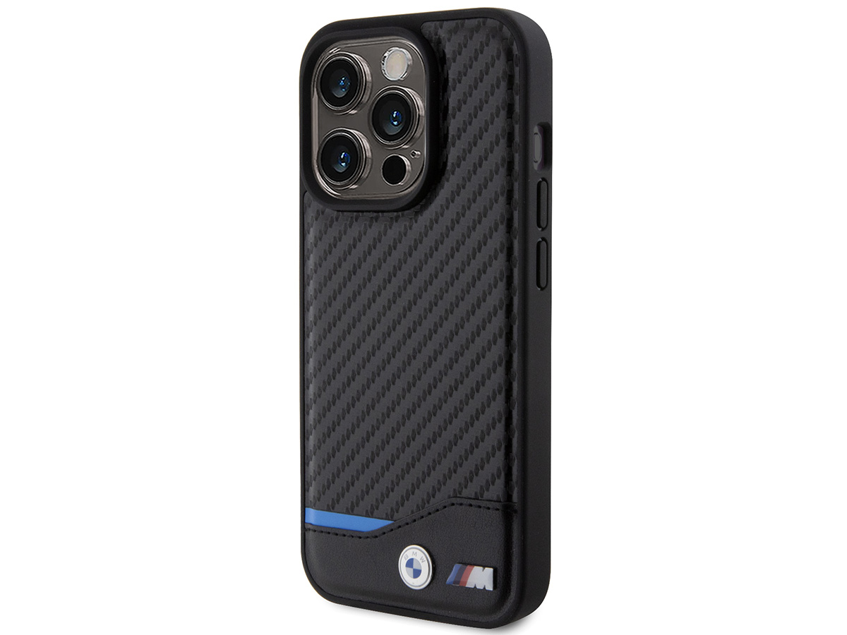 BMW M Carbon Look MagSafe Case - iPhone 15 Pro Max hoesje