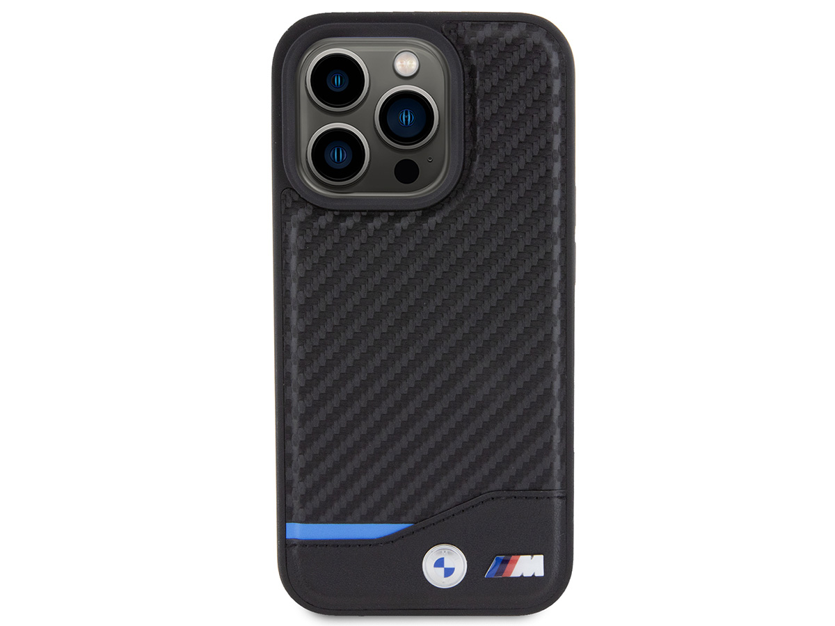 BMW M Carbon Look MagSafe Case - iPhone 15 Pro Max hoesje