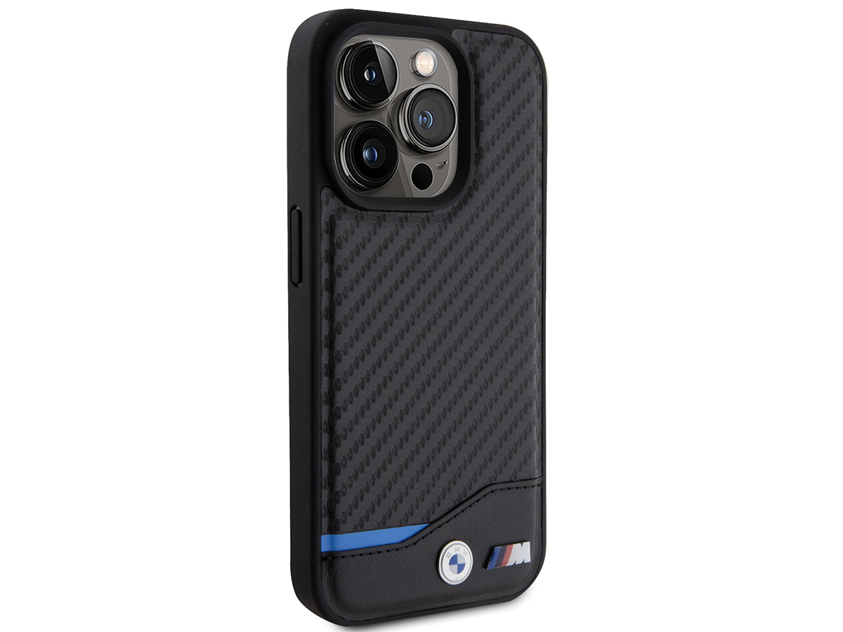 BMW M Carbon Look MagSafe Case - iPhone 15 Pro Max hoesje