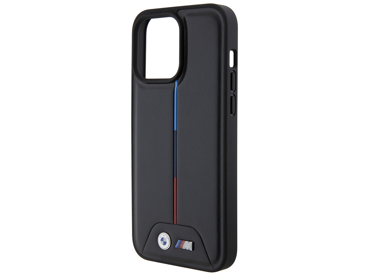 BMW M Colors PU Case - iPhone 15 Pro Max hoesje