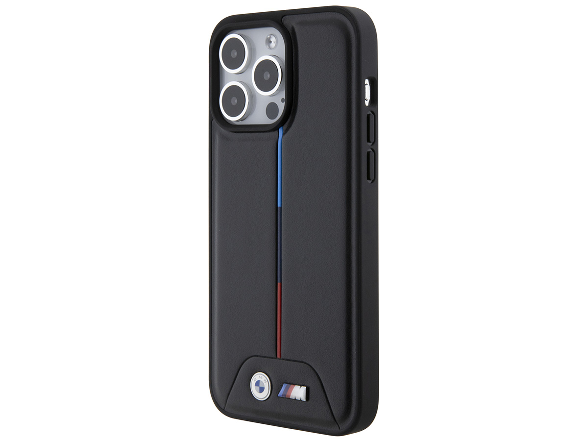 BMW M Colors PU Case - iPhone 15 Pro Max hoesje