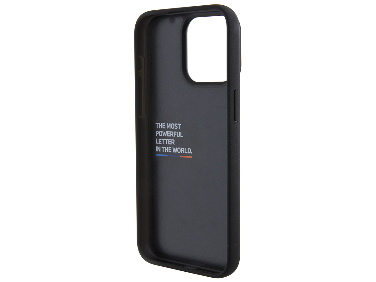 BMW M Colors PU Case - iPhone 15 Pro Max hoesje