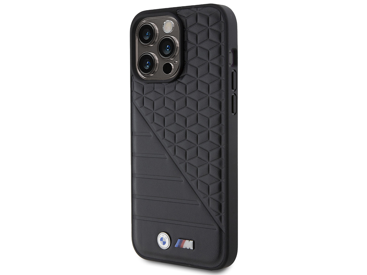 BMW M Patterned PU Case - iPhone 15 Pro Max hoesje