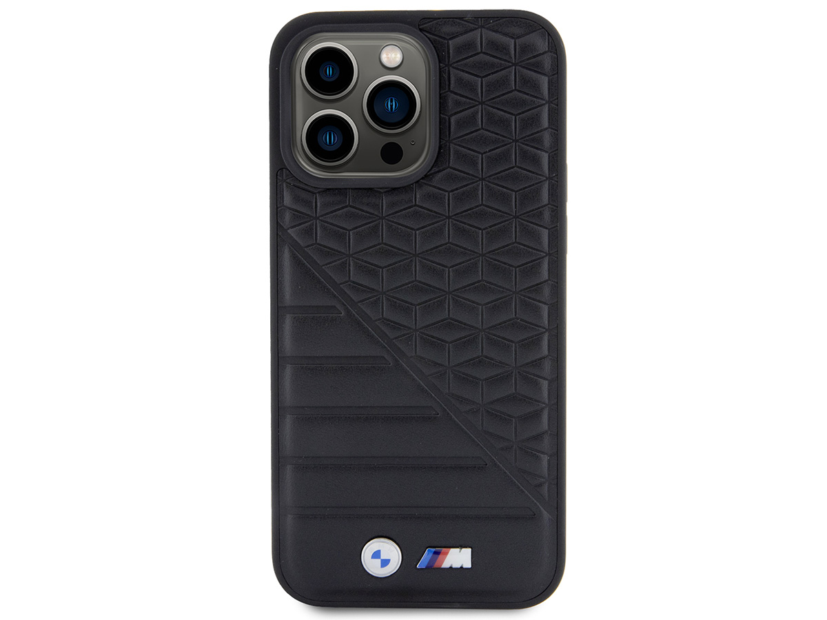 BMW M Patterned PU Case - iPhone 15 Pro Max hoesje