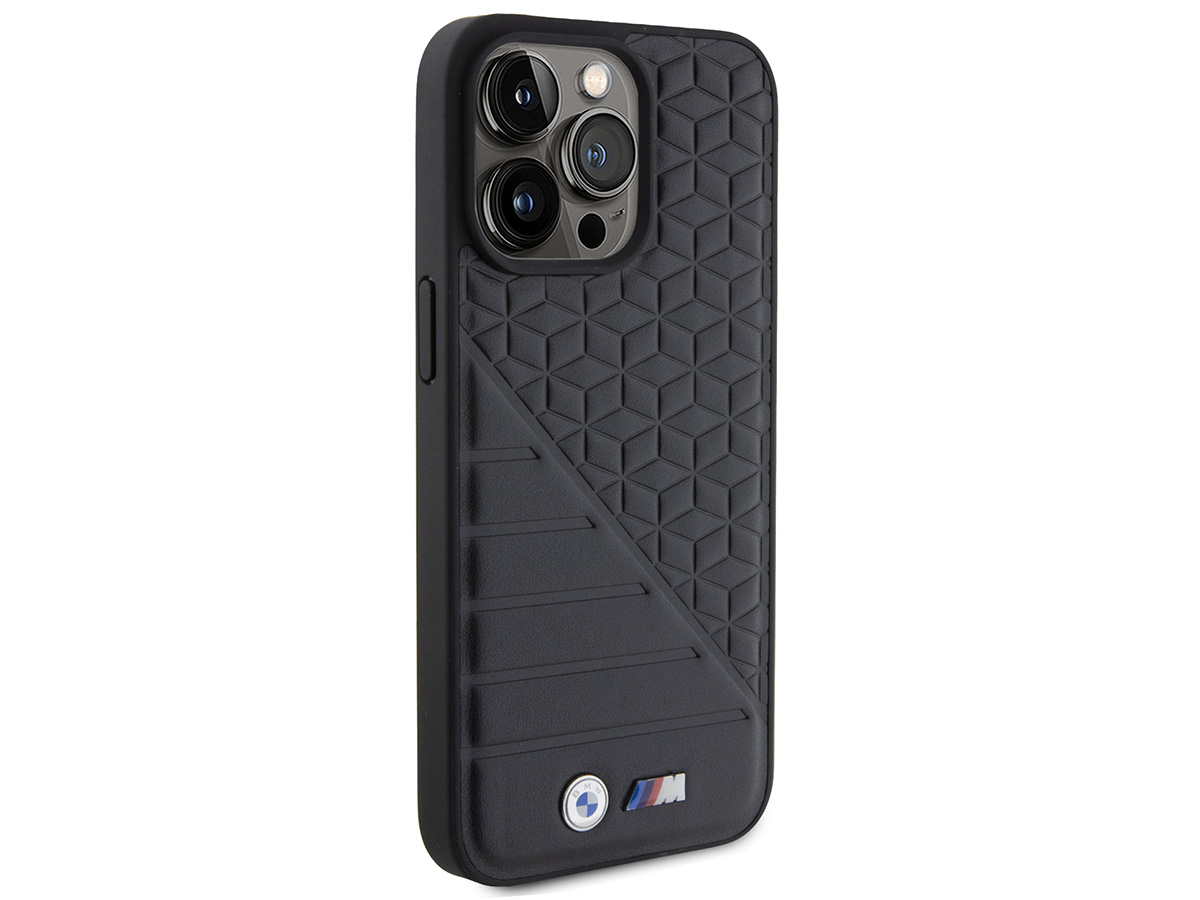 BMW M Patterned PU Case - iPhone 15 Pro Max hoesje