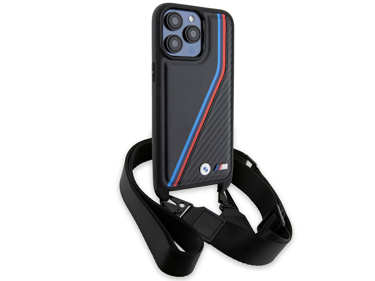BMW M Tricolor Necklace Case - iPhone 15 Pro Max hoesje
