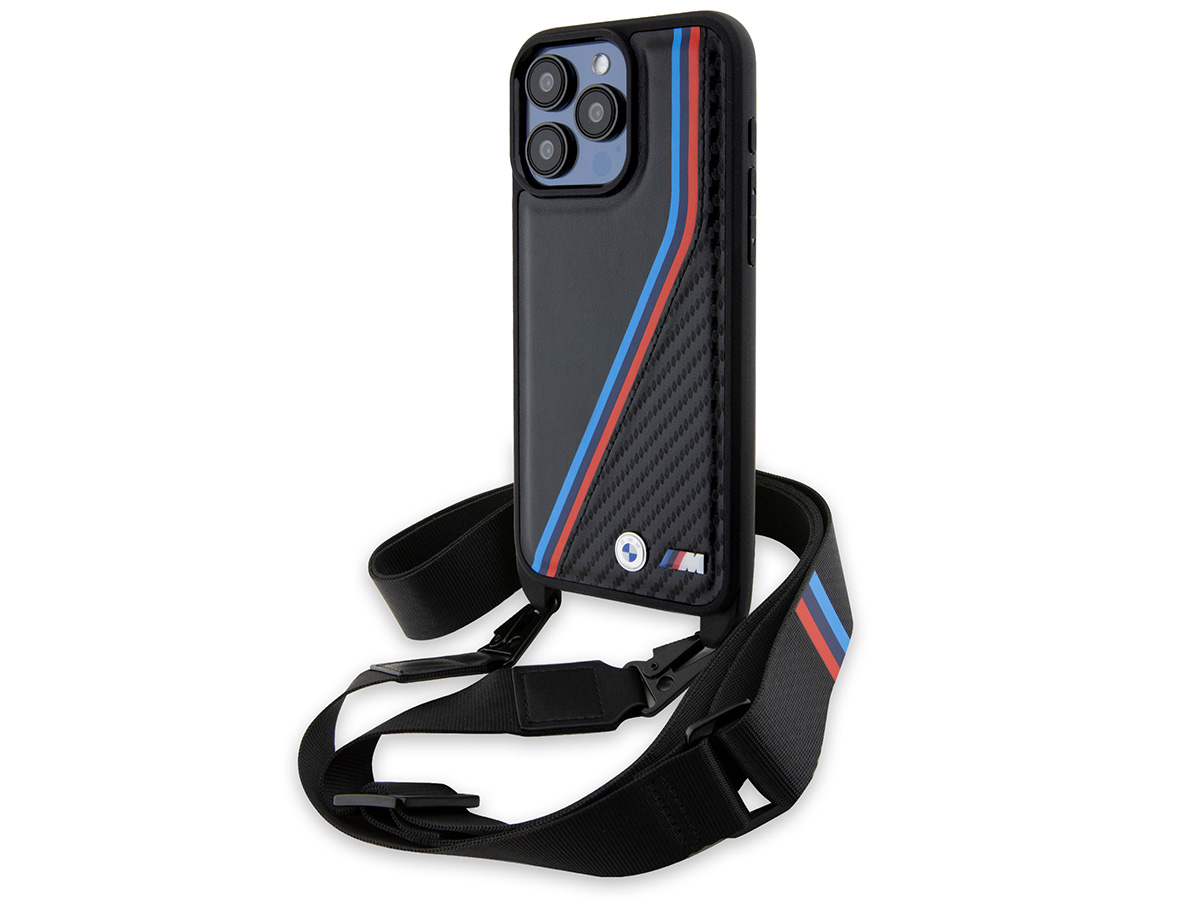 BMW M Tricolor Necklace Case - iPhone 15 Pro Max hoesje