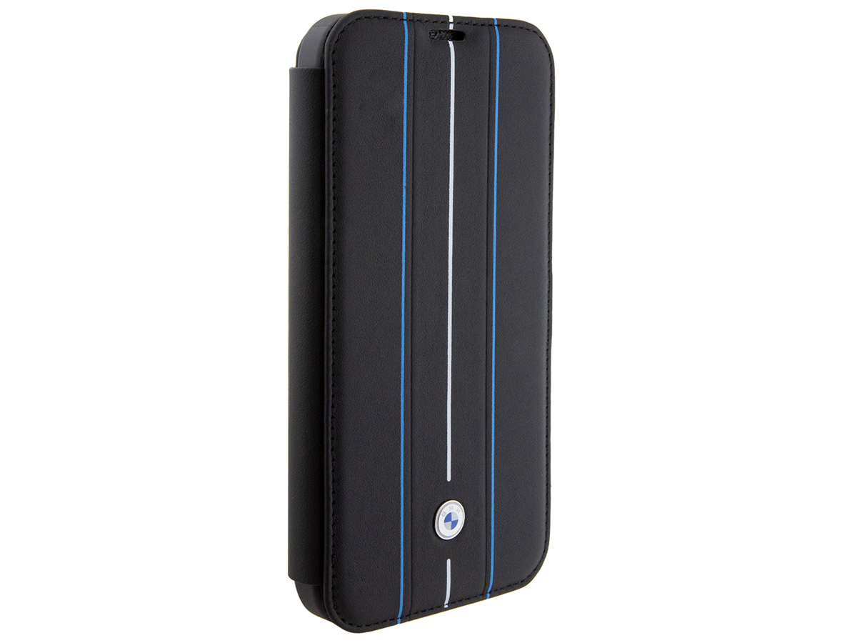 BMW Signature Lines Leather Book Case - iPhone 15 Pro Max Hoesje Leer
