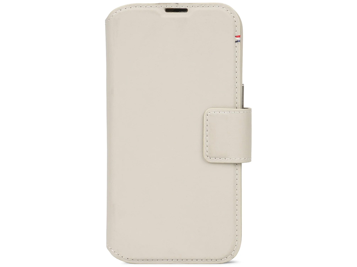 Decoded Leather Detachable Wallet Case Clay - iPhone 15 Pro Max hoesje