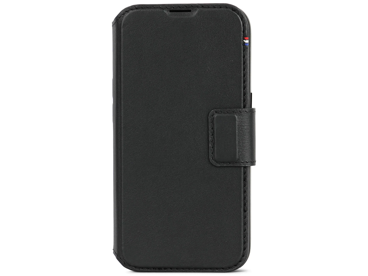 Decoded Leather Detachable Wallet Case Zwart - iPhone 15 Pro Max hoesje